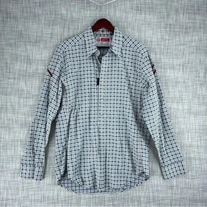 Robert Graham Mens Size L Long Sleeve Button Down Shirt 2583